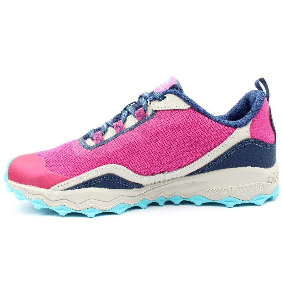 Kids Saucony | Sk166099 Junior Trainer - Navy Pink