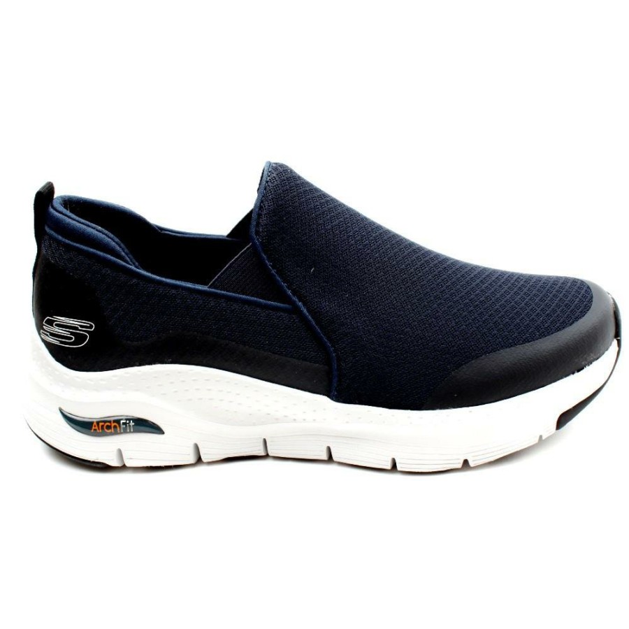 Men Skechers | 232043 Lunder Runner - Navy