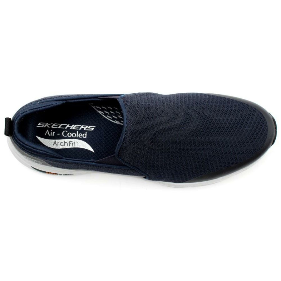 Men Skechers | 232043 Lunder Runner - Navy