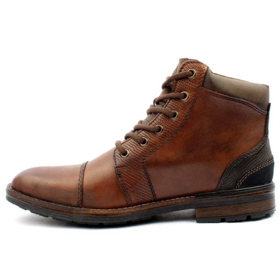 Men Rieker | B1321 Laced Boot - Tan