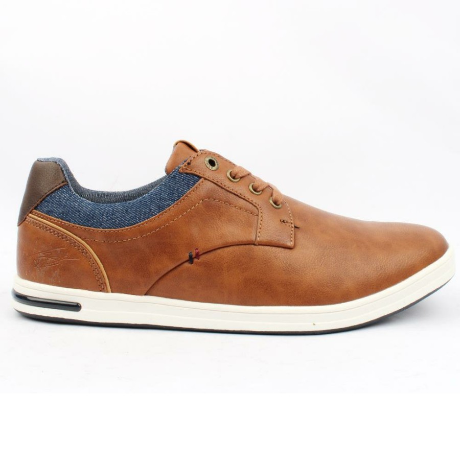 Men Lloyd & Pryce | Lloyd And Pryce Aki Laced Shoe - Camel