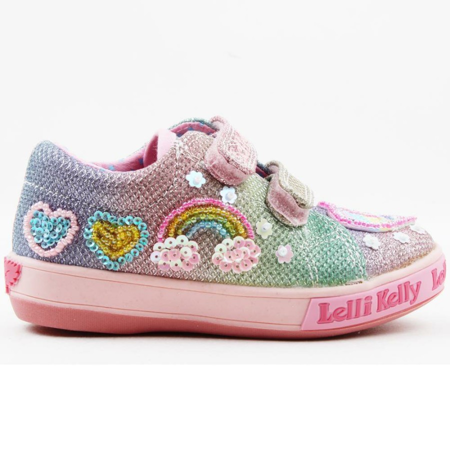 Kids Lelli Kelly | Lk2037 Velcro Shoe - Multi