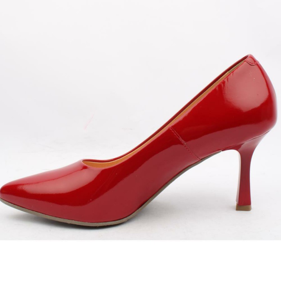 Women Bioeco by Arka | Bioeco 6178 0433 Court Shoe - Red Patent