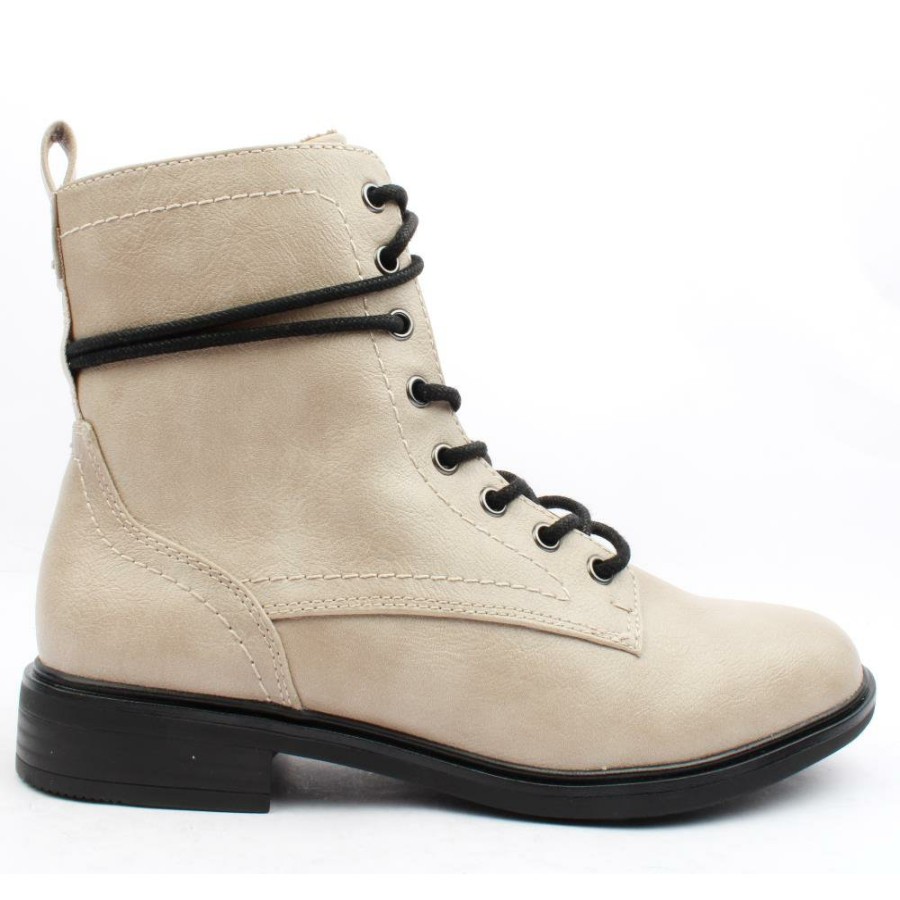 Women Jana | 25162 Laced Boot - Stone