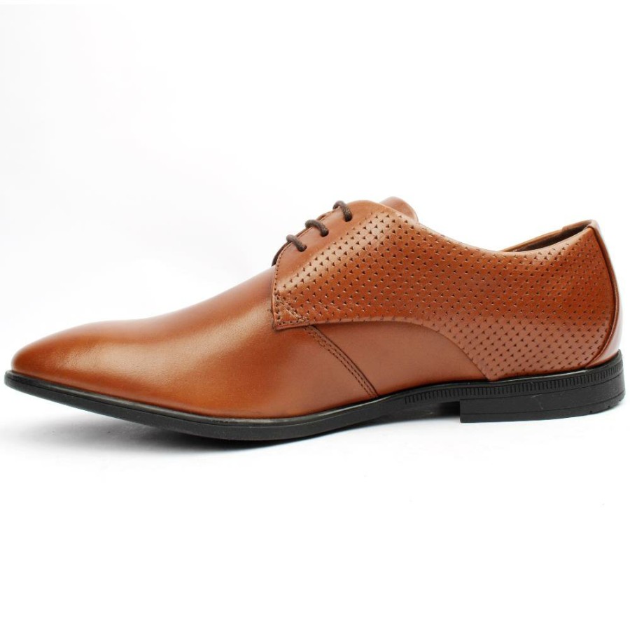 Men Clarks | Boswyn Lace Shoe - Tan G