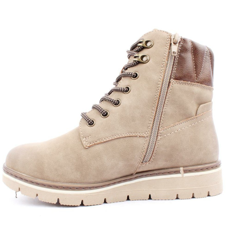 Women Lunar | Glb124Roberta Waterproof Boot - Stone