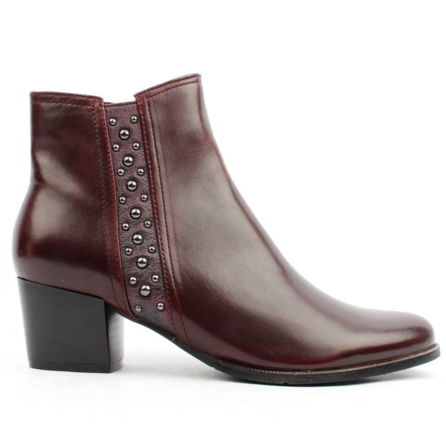 Women Regarde Le Ciel | Isabel 56 Boot - Burgundy