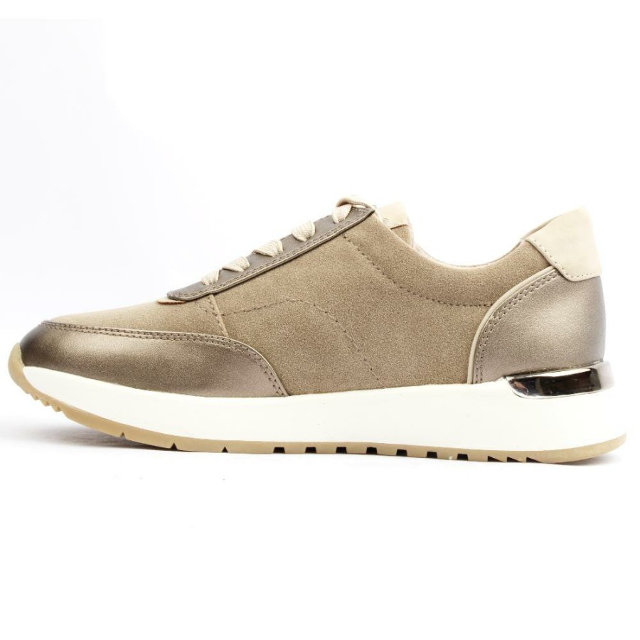 Women Jana | 23770 Laced Shoe - Taupe