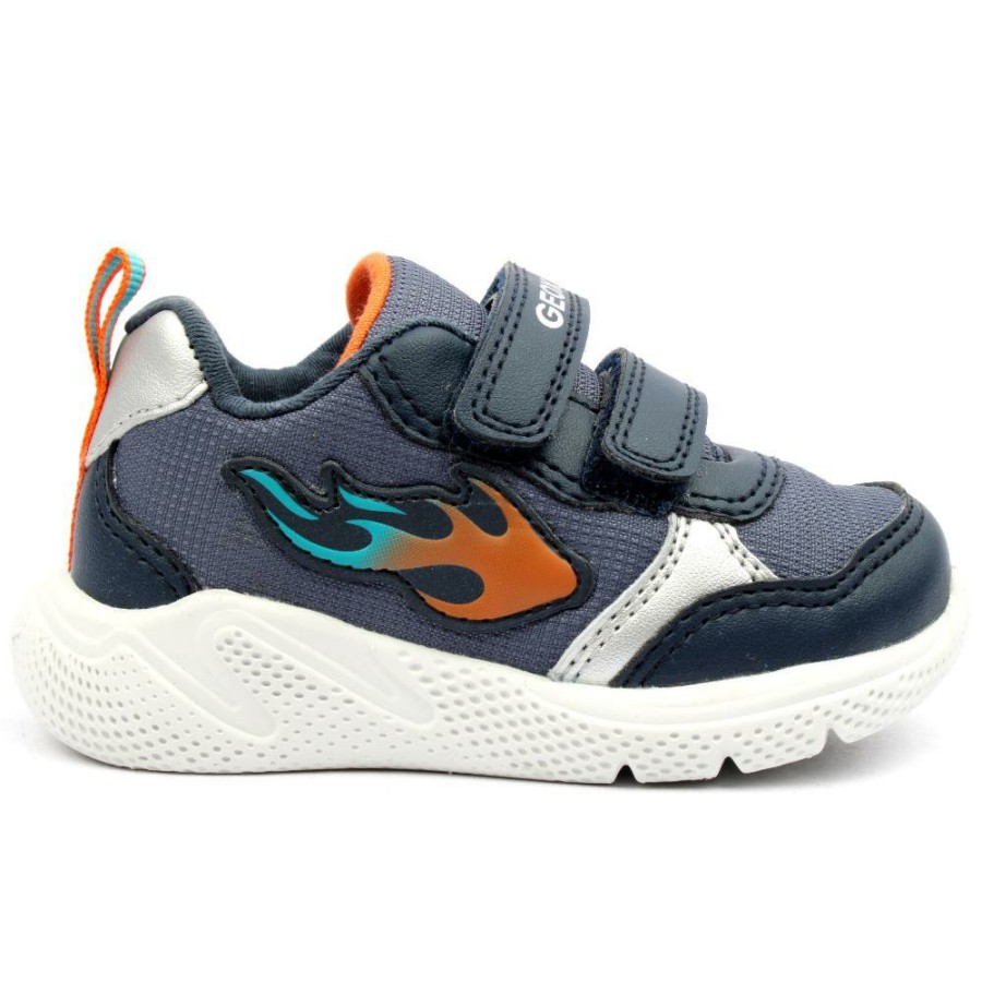 Kids Geox | B354Uc Junior Trainer - Navy Multi