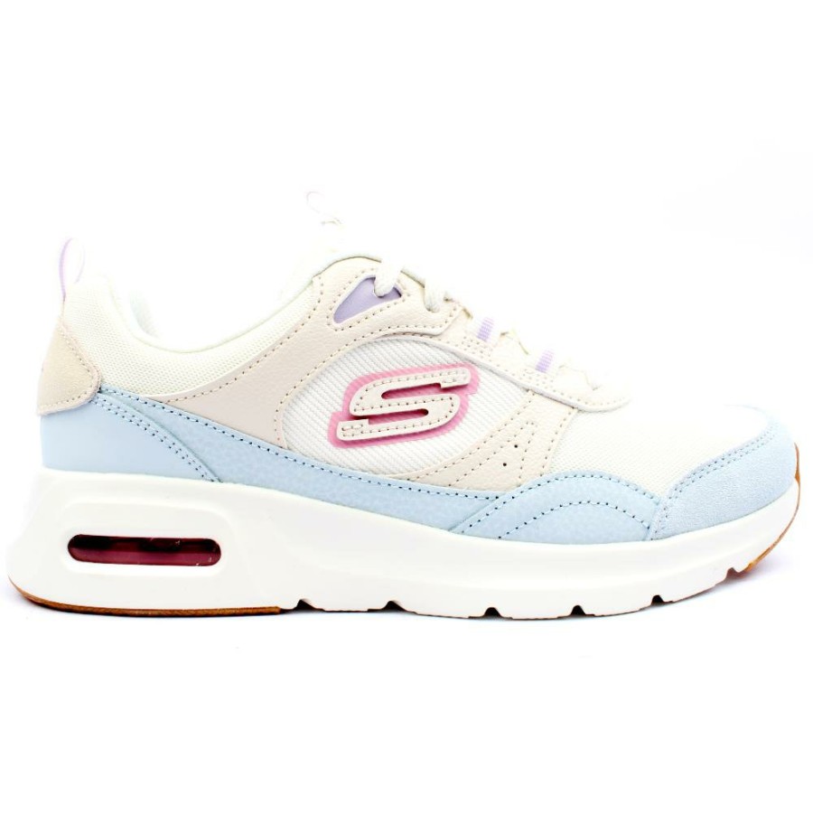 Women Skechers | 149947 Skech Air - Beige Multi