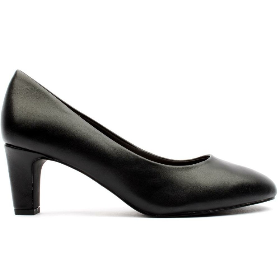 Women Tamaris | 22419 Court Shoe - Black