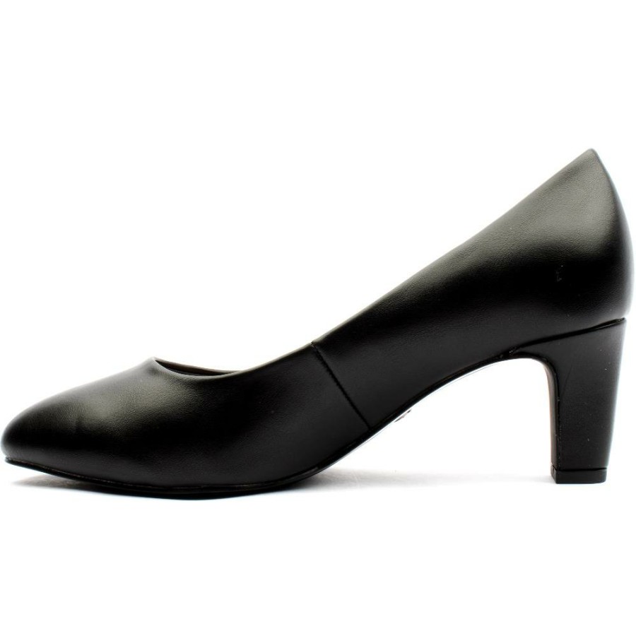 Women Tamaris | 22419 Court Shoe - Black