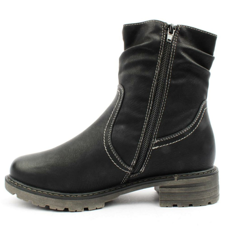 Women Lunar | Glb110Sleet Ankle Boot - Black