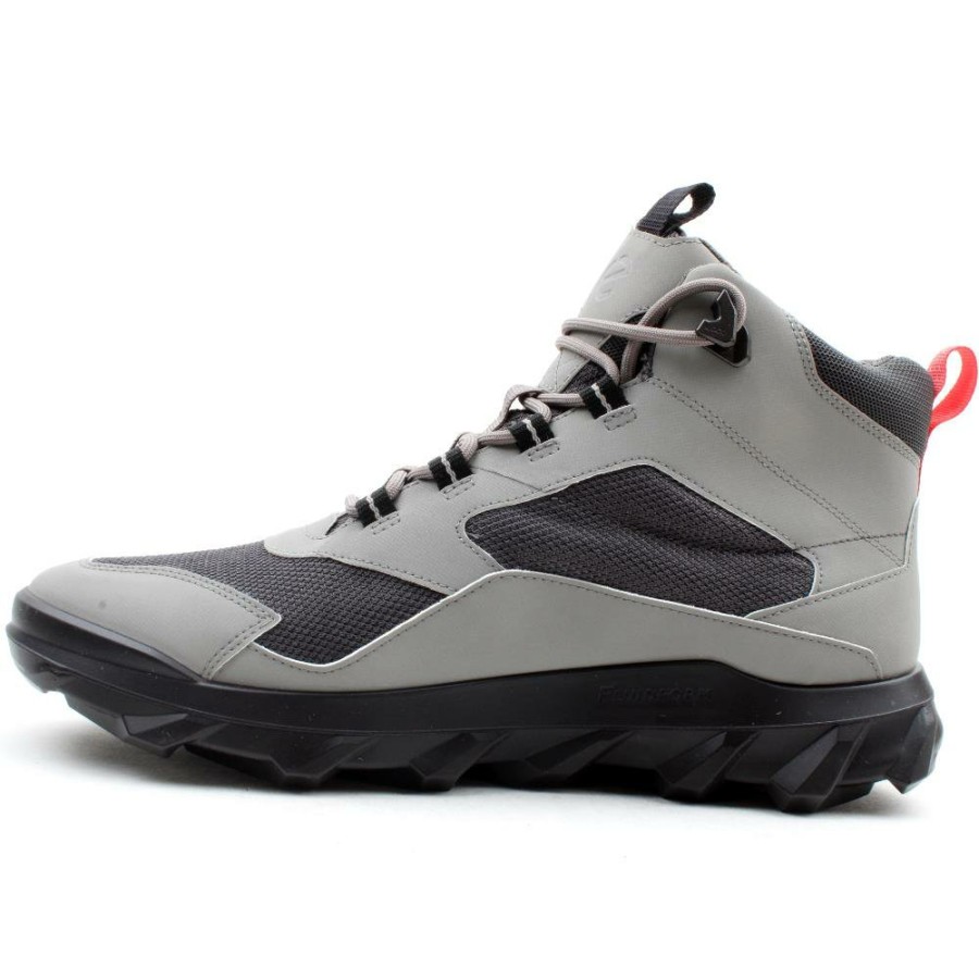 Men ECCO | Mens Waterproof Mx Sea Boot - Grey Multi