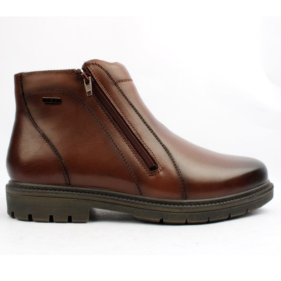 Men G Comfort | Gcomfort 959 8 Zip Boot - Tan