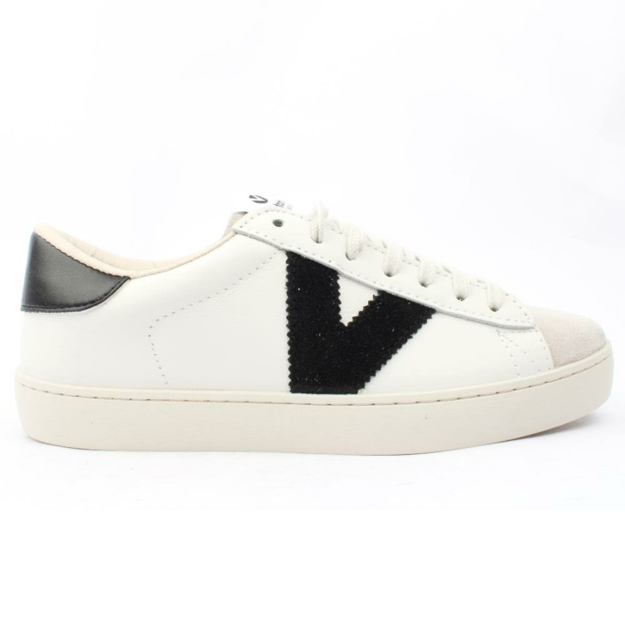 Women Victoria | 1126142 Main White Shoe - Black