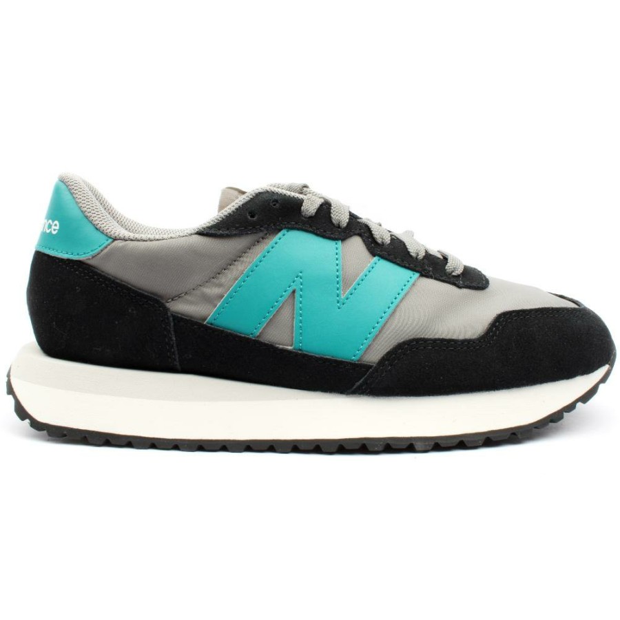 Men New Balance | Ms237Bn Trainer - Black/Grey