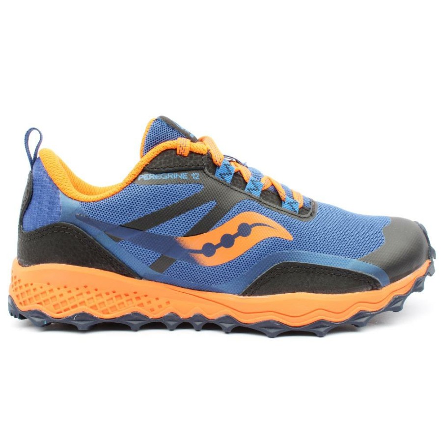 Kids Saucony | Sk266065 Junior Trainer - Navy Orange