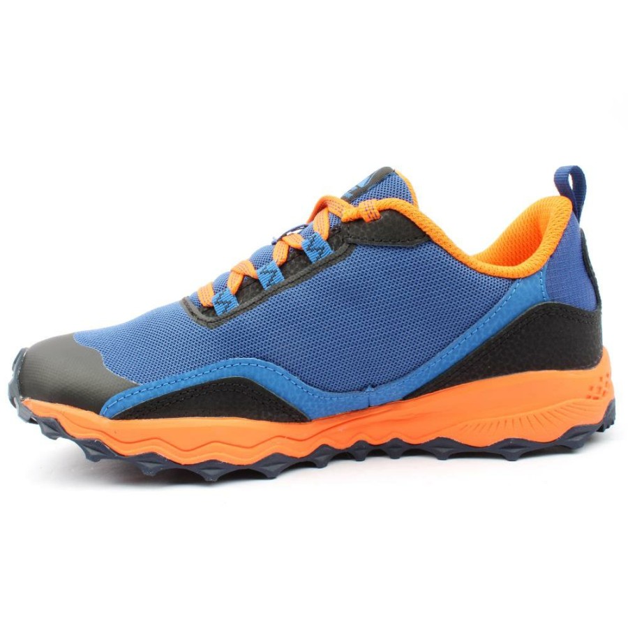 Kids Saucony | Sk266065 Junior Trainer - Navy Orange