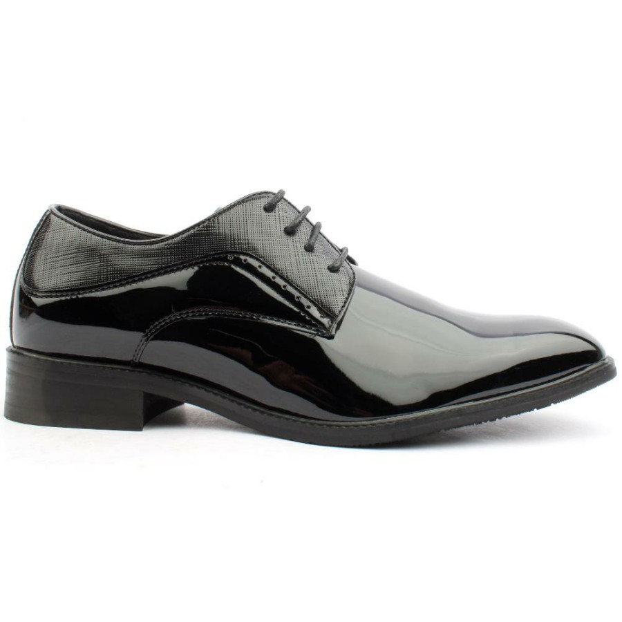 Men Pope by Brent | Brent Pope Halcombe Shoe - Black Patent