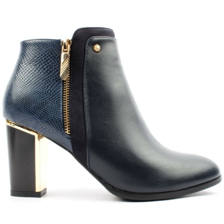 Women Redz | F49 Ankle Boot - Navy