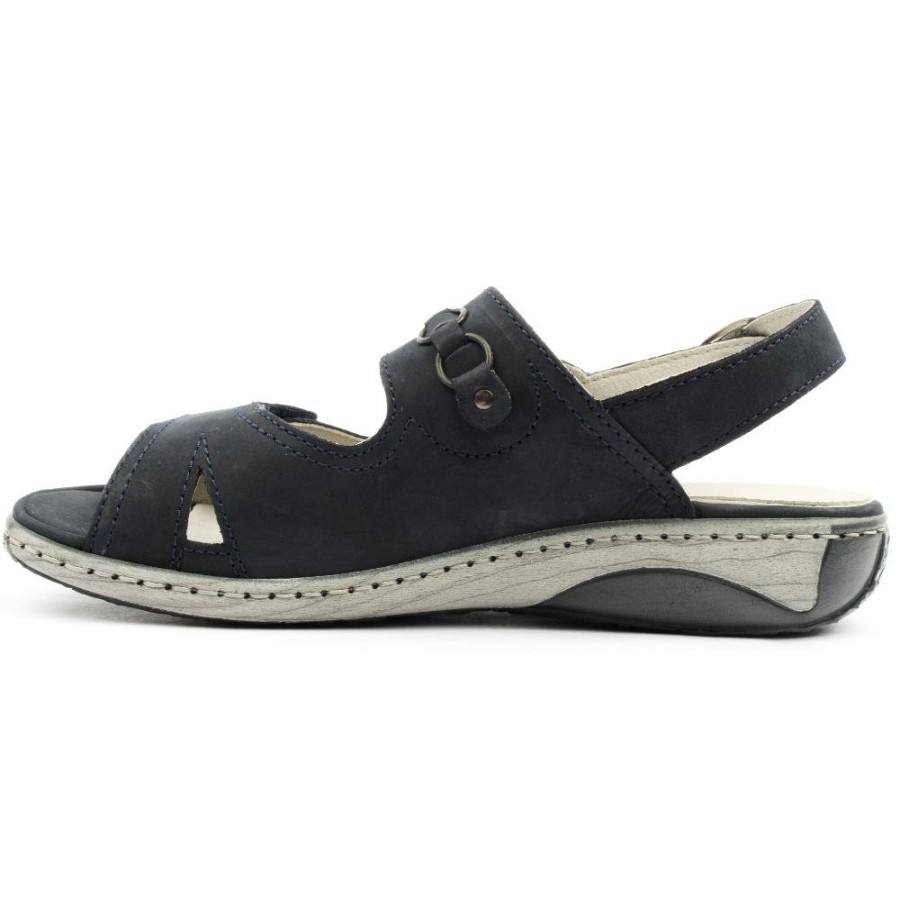 Women Waldlaufer | 210004 Sandal - Navy