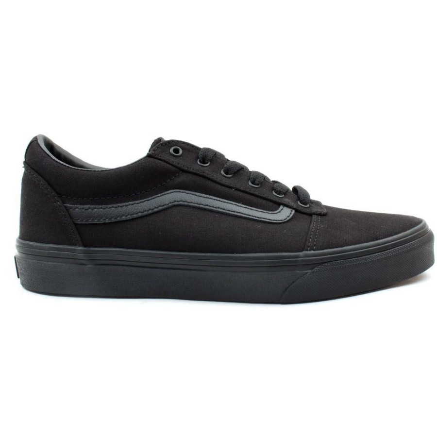 Women Vans | Mn Ward Laced Shoe - Black Black