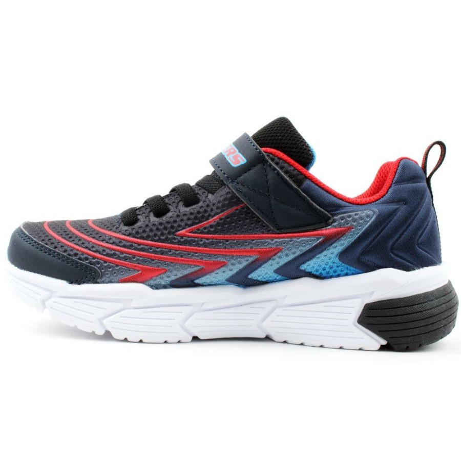 Kids Skechers | 403852L Vector Junior Runner - Navy Multi