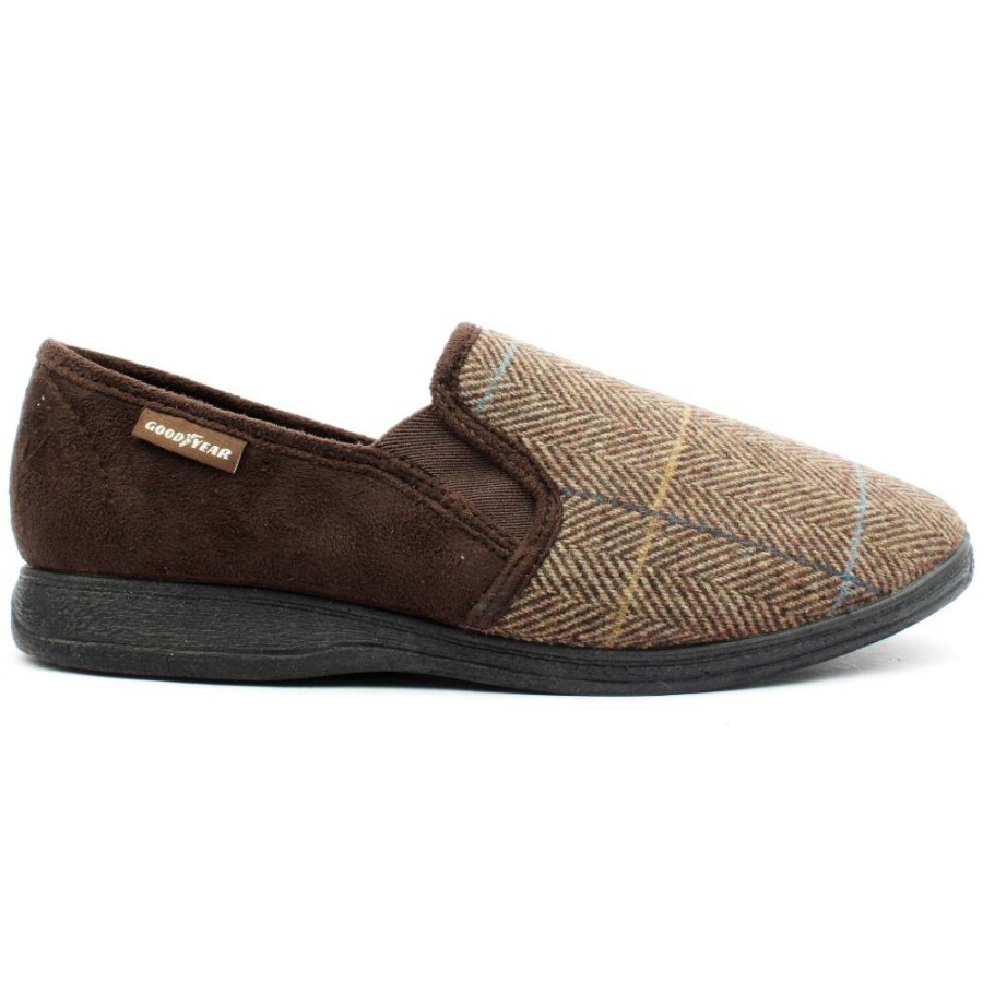 Men Goodyear | Kmg116Harrison Slipper - Brown