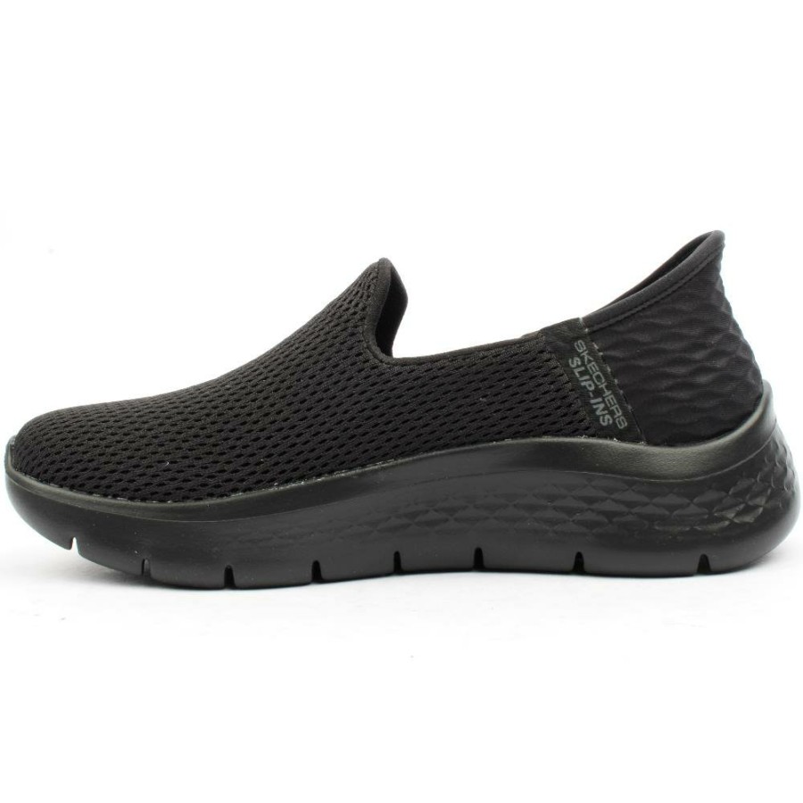 Women Skechers | 124963 Go Wlak - Black Black