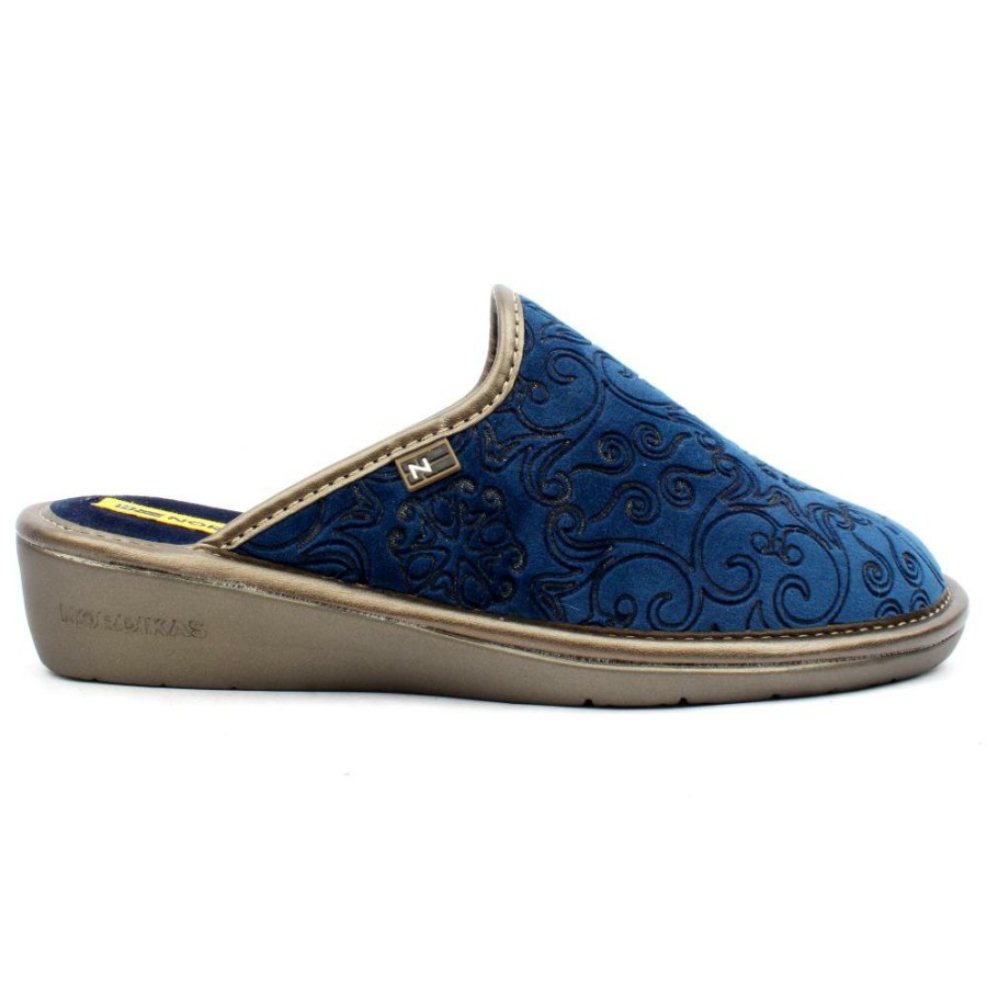 Women Nordika | 2151 Slipper Mule - Navy Suede