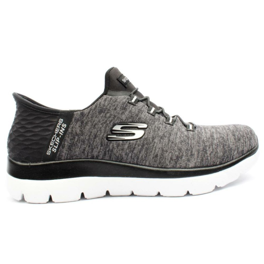 Women Skechers | 149937 Summits - Black/White