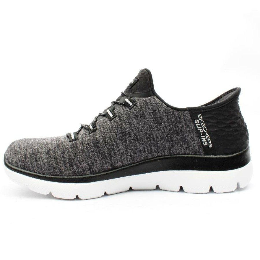 Women Skechers | 149937 Summits - Black/White