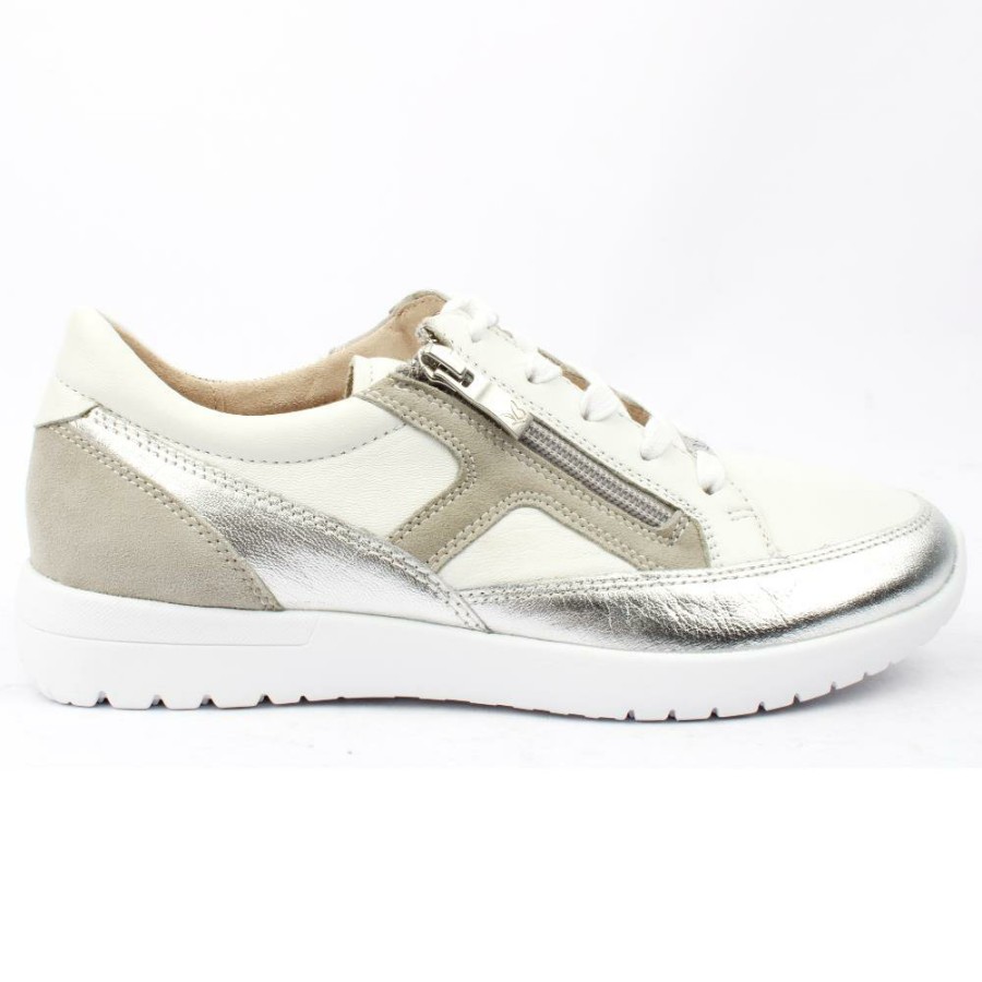 Women Caprice | 23751 Laced Shoe - White Multi