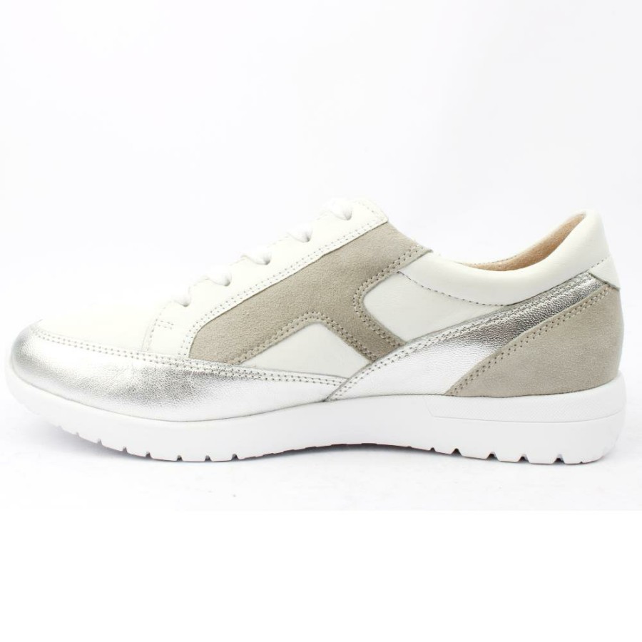 Women Caprice | 23751 Laced Shoe - White Multi