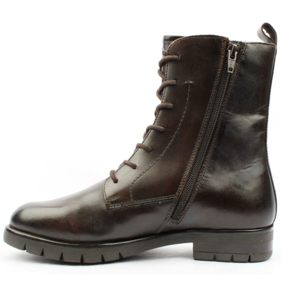 Women Bagatt | Bugatt Laced Agu30 Boot - Dark Brown