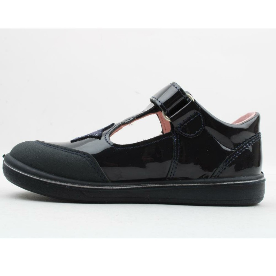 Kids Ricosta | 2603702 Tbar Shoe - Navy Patent